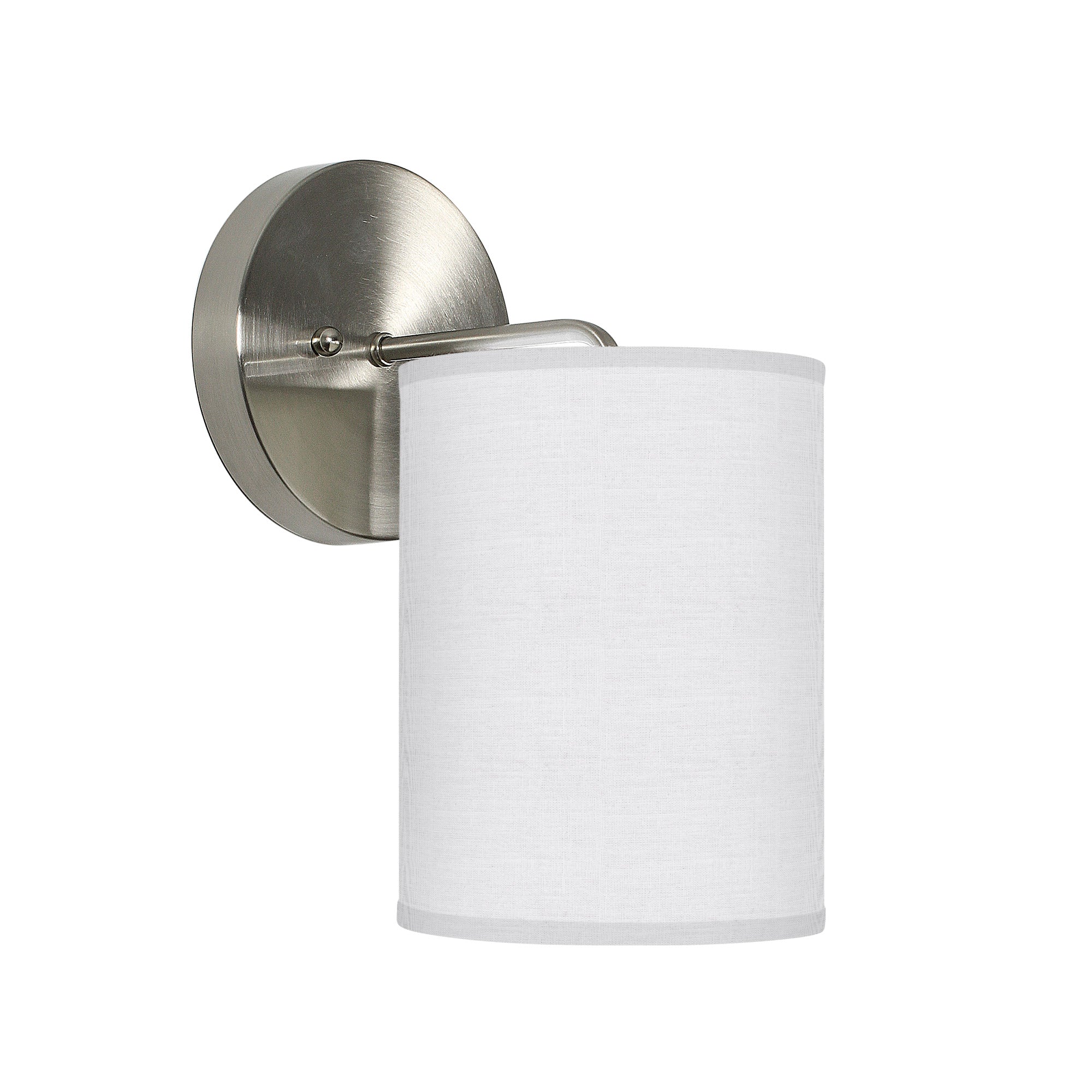 The Blair Wall Sconce from Seascape Fixtures in linen, white color.