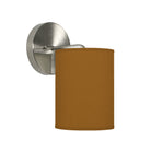 The Blair Wall Sconce from Seascape Fixtures in silk, antique copper color.