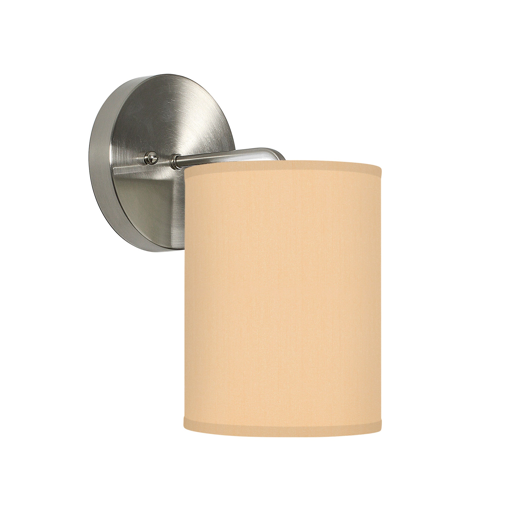 The Blair Wall Sconce from Seascape Fixtures in silk, champagne color.
