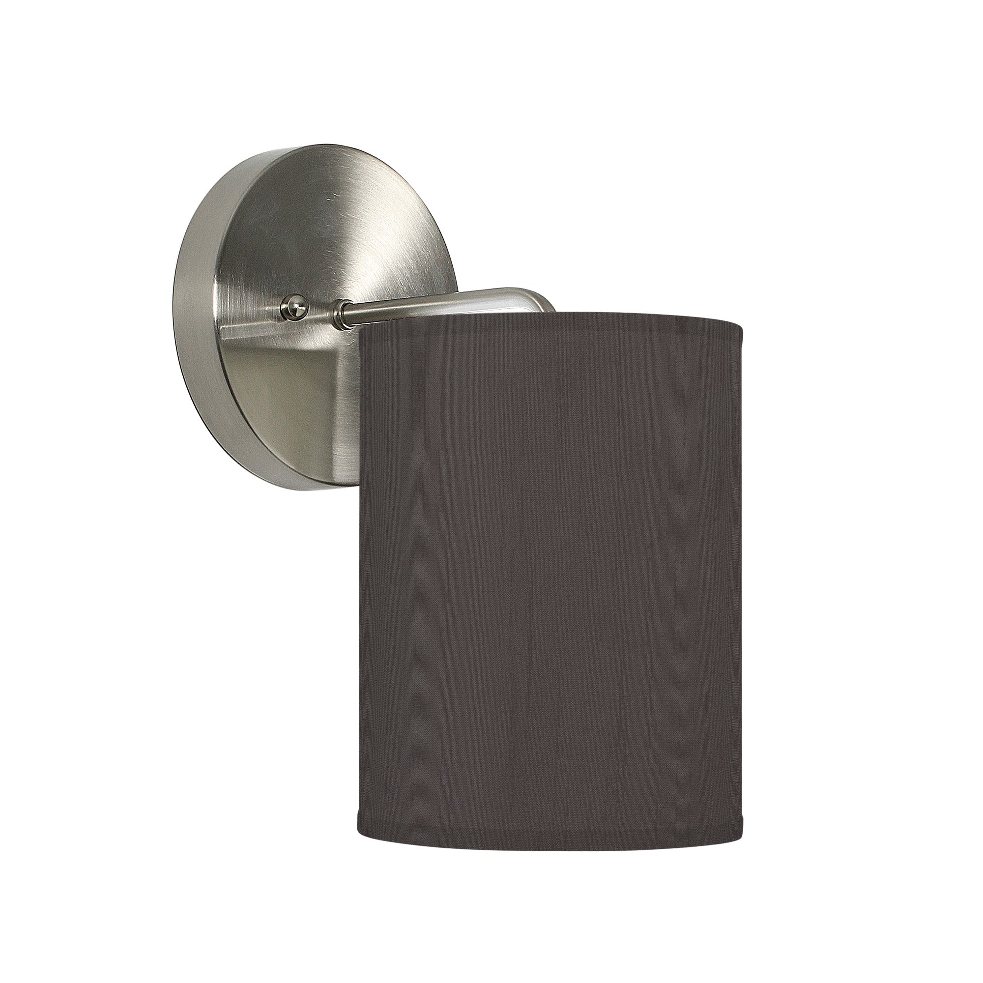 The Blair Wall Sconce from Seascape Fixtures in silk, ebony color.