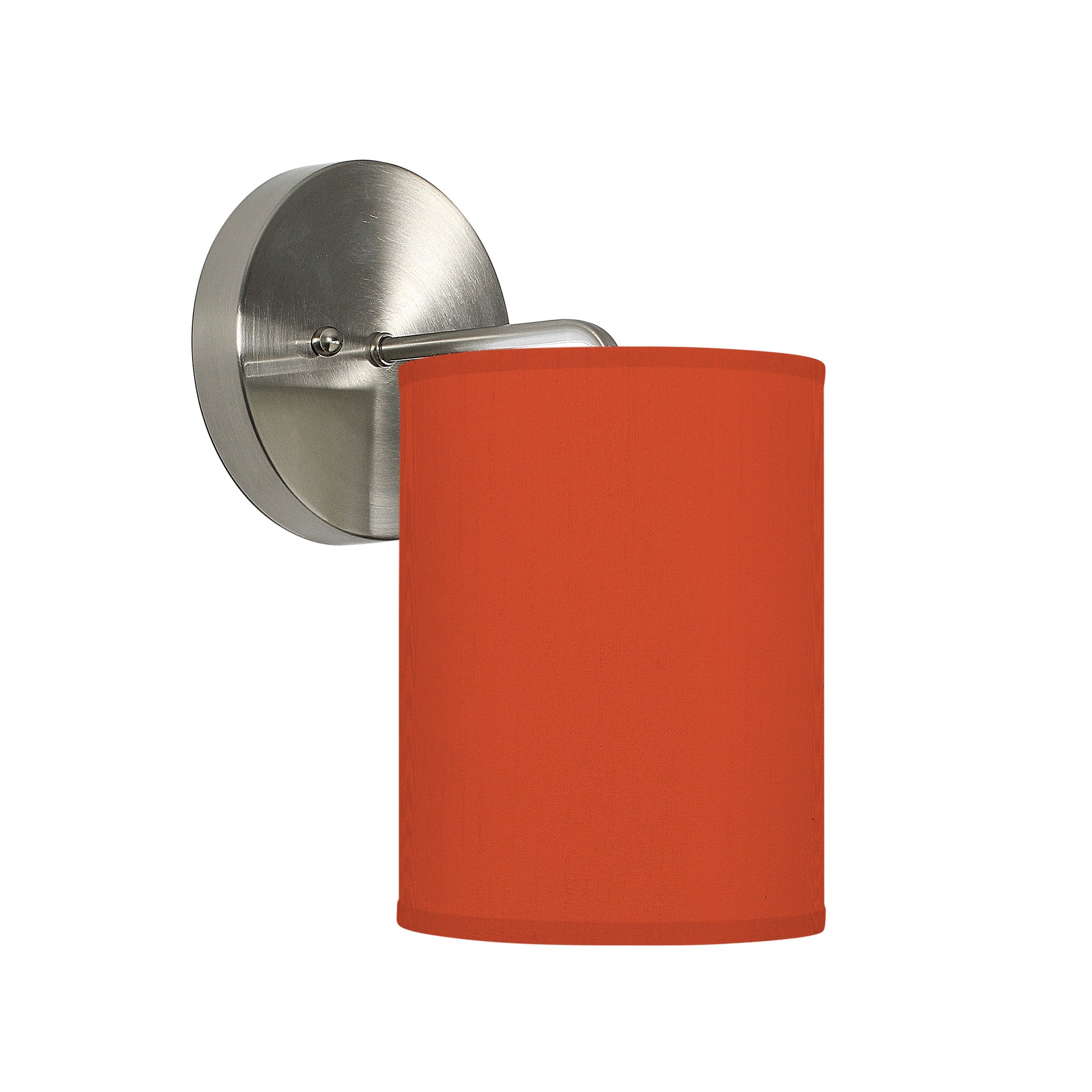 The Blair Wall Sconce from Seascape Fixtures in silk, red color.