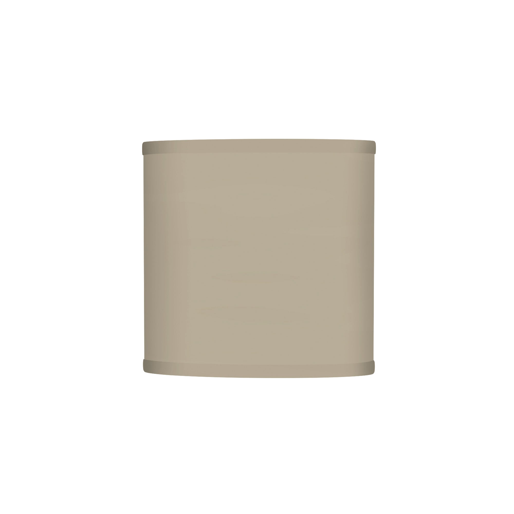 The Bryant Wall Sconce from Seascape Fixtures with a linen shade in tan color.
