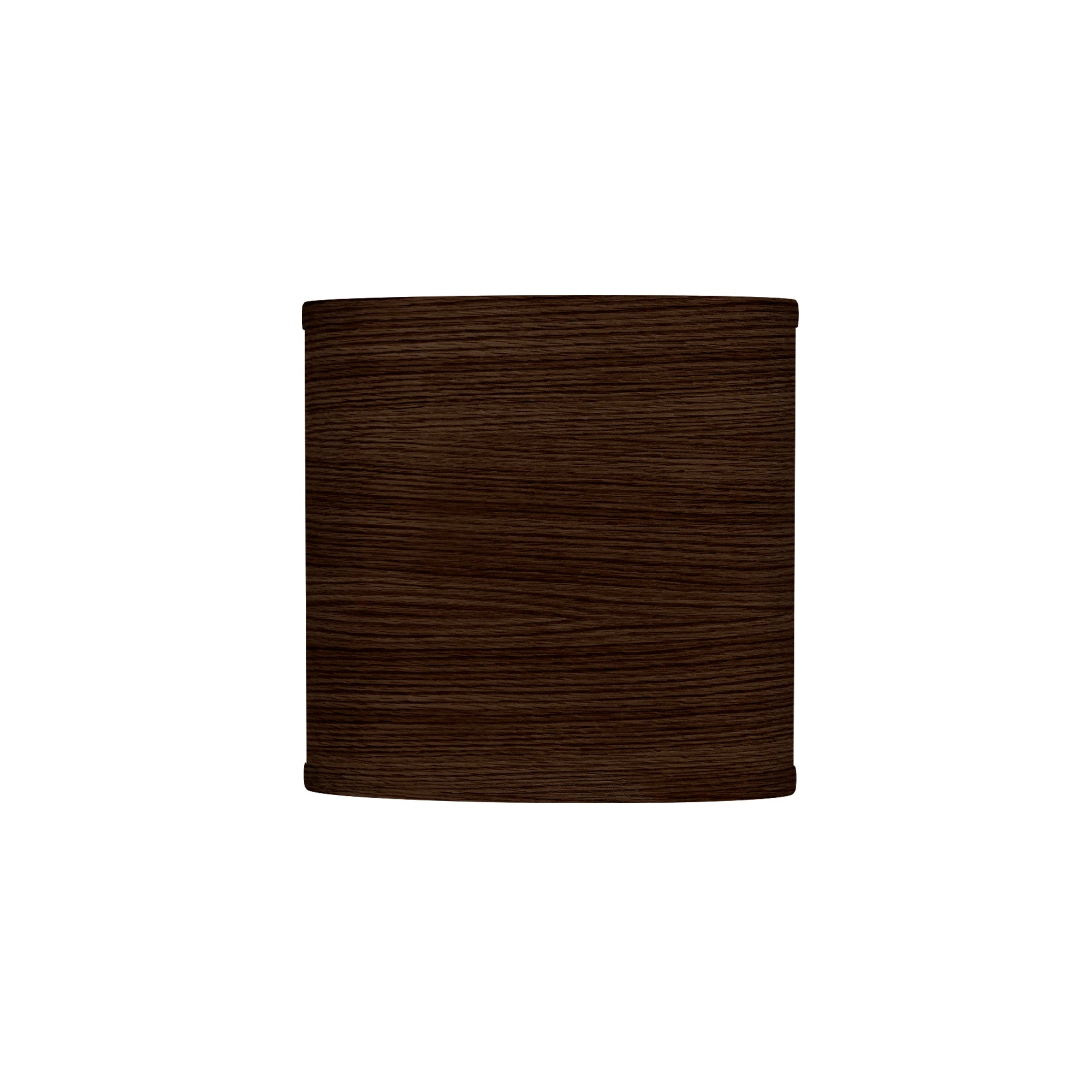 The Bryant Wall Sconce from Seascape Fixtures with a photo veneer shade in chocolate color.