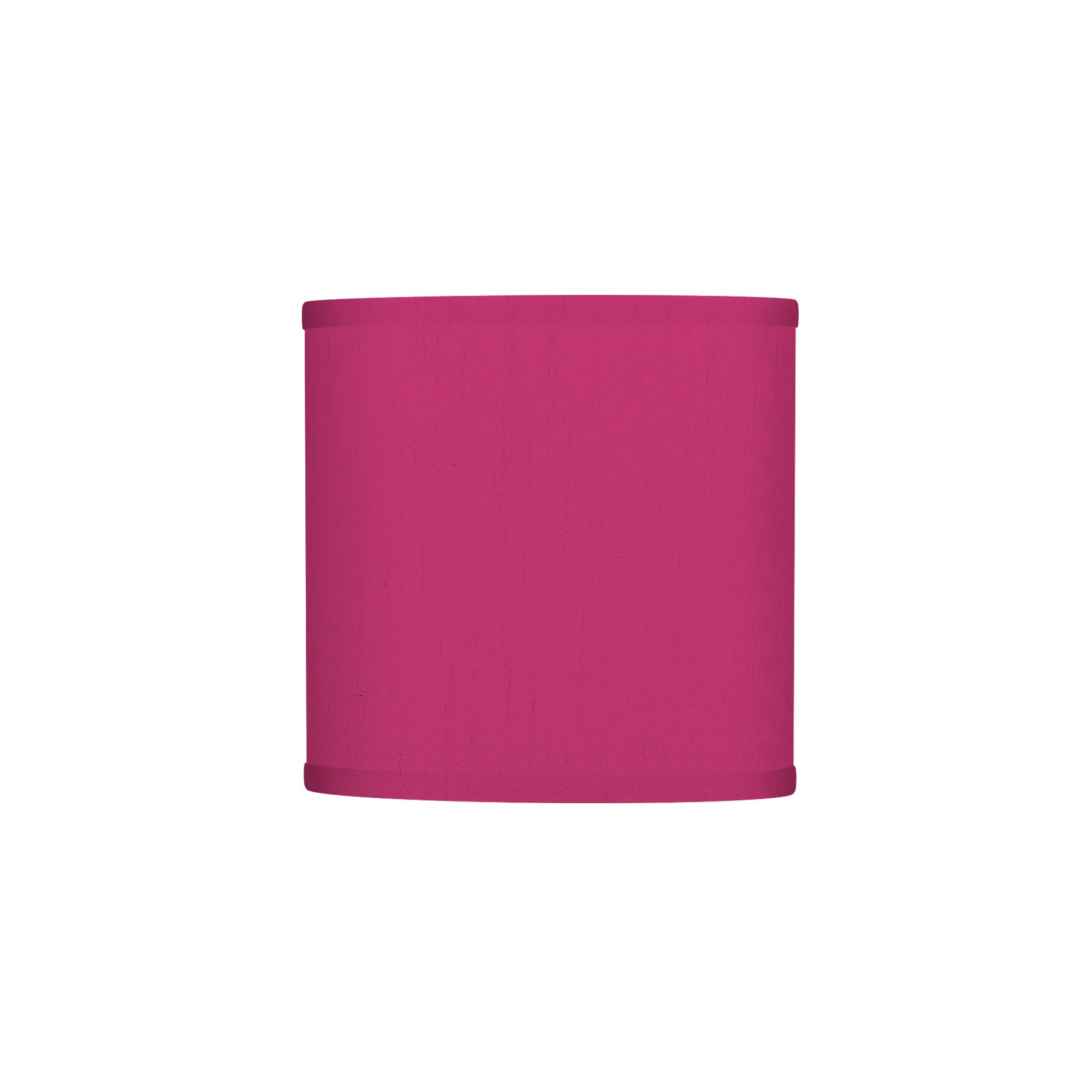 The Bryant Wall Sconce from Seascape Fixtures with a silk shade in berry color.