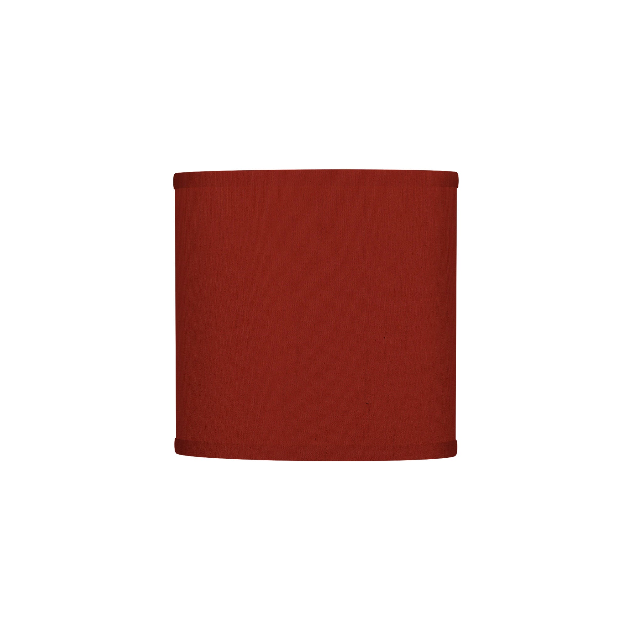 The Bryant Wall Sconce from Seascape Fixtures with a silk shade in burgundy color.