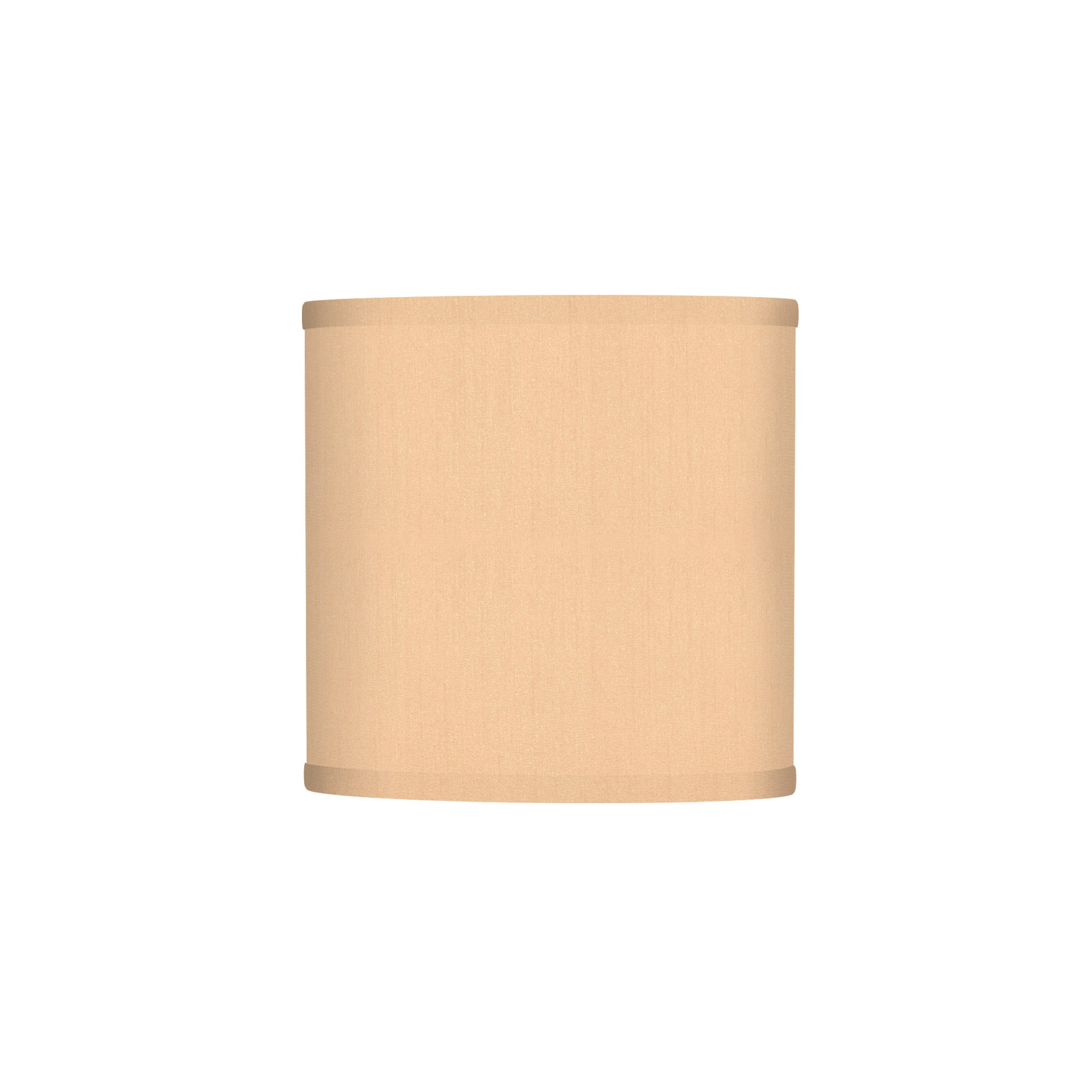The Bryant Wall Sconce from Seascape Fixtures with a silk shade in champagne color.
