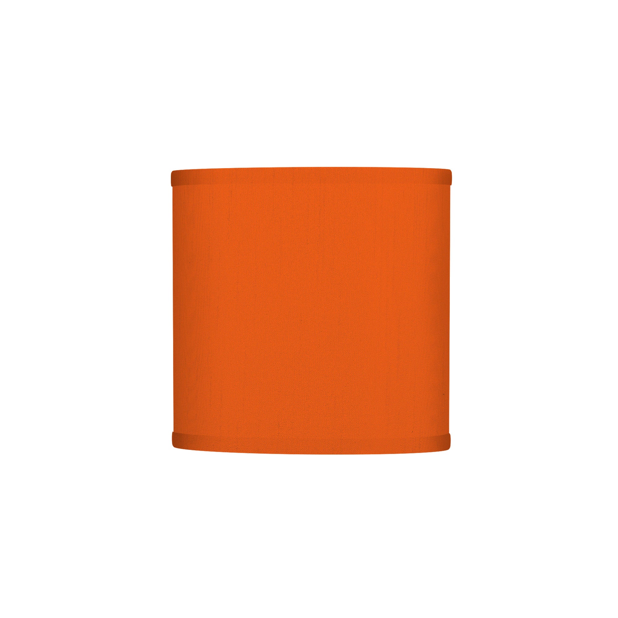 The Bryant Wall Sconce from Seascape Fixtures with a silk shade in orange color.