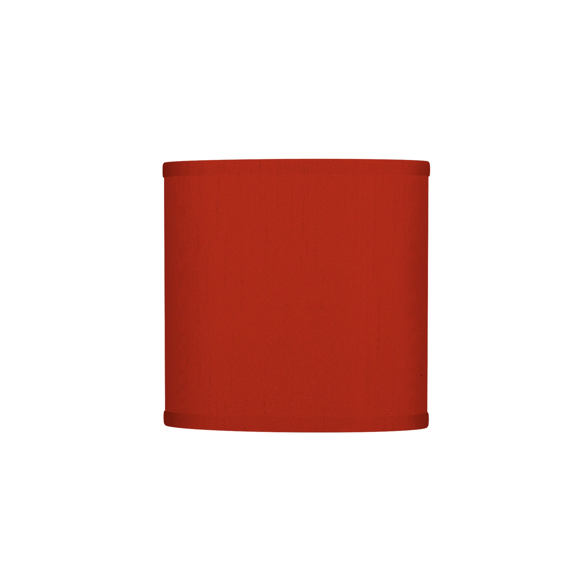 The Bryant Wall Sconce from Seascape Fixtures with a silk shade in red color.