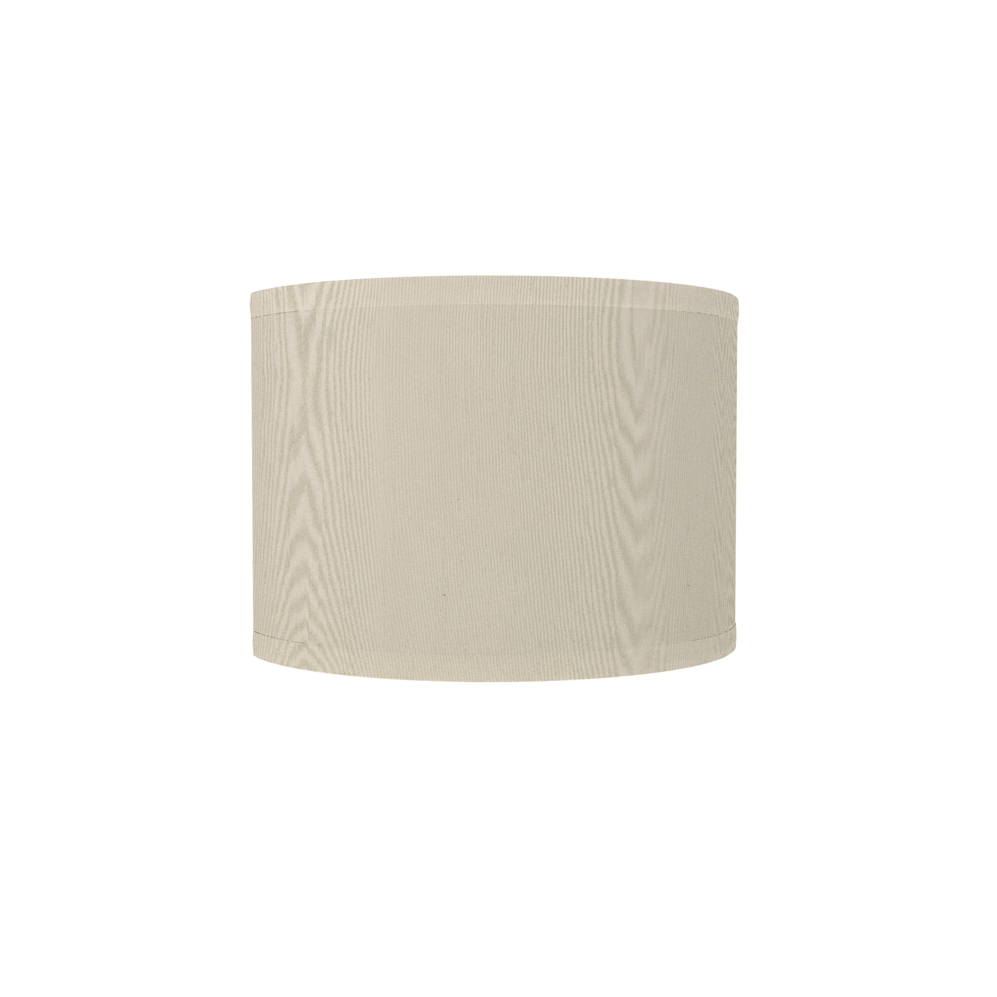 The Bryce Wall Sconce from Seascape Fixtures with a silk shade in cream color.
