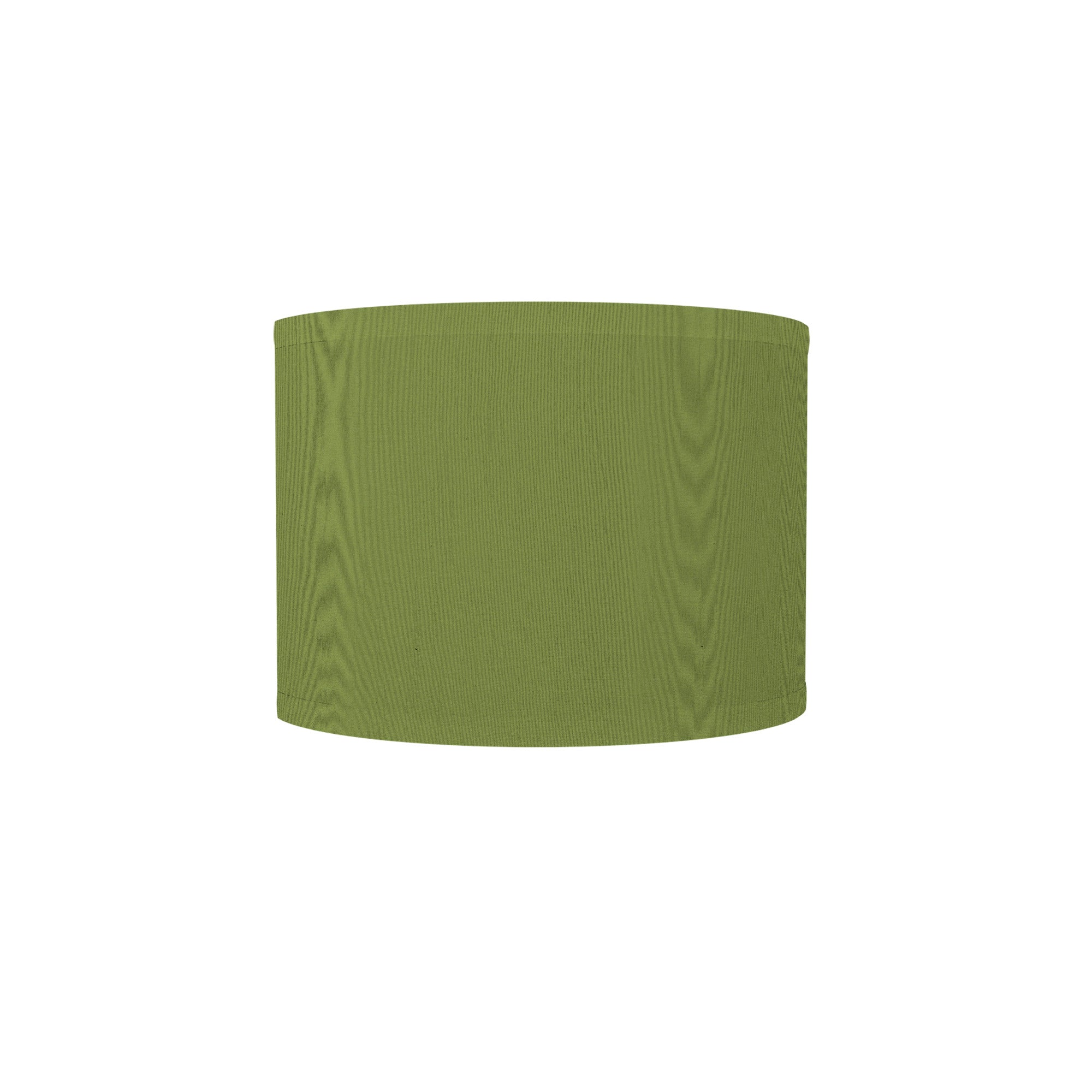 The Bryce Wall Sconce from Seascape Fixtures with a silk shade in verde color.