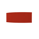 The Mora Wall Sconce from Seascape Fixtures with a silk shade in red color.