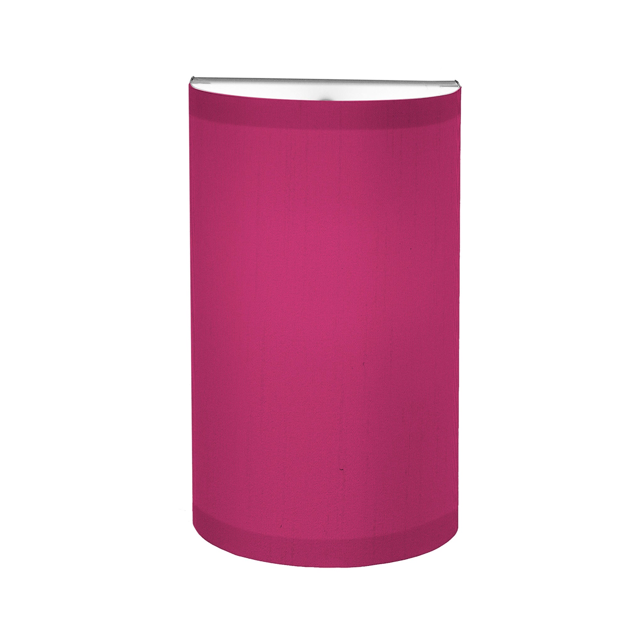 The Myra Wall Sconce from Seascape Fixtures in silk, berry color.