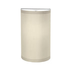 The Myra Wall Sconce from Seascape Fixtures in silk, cream color.