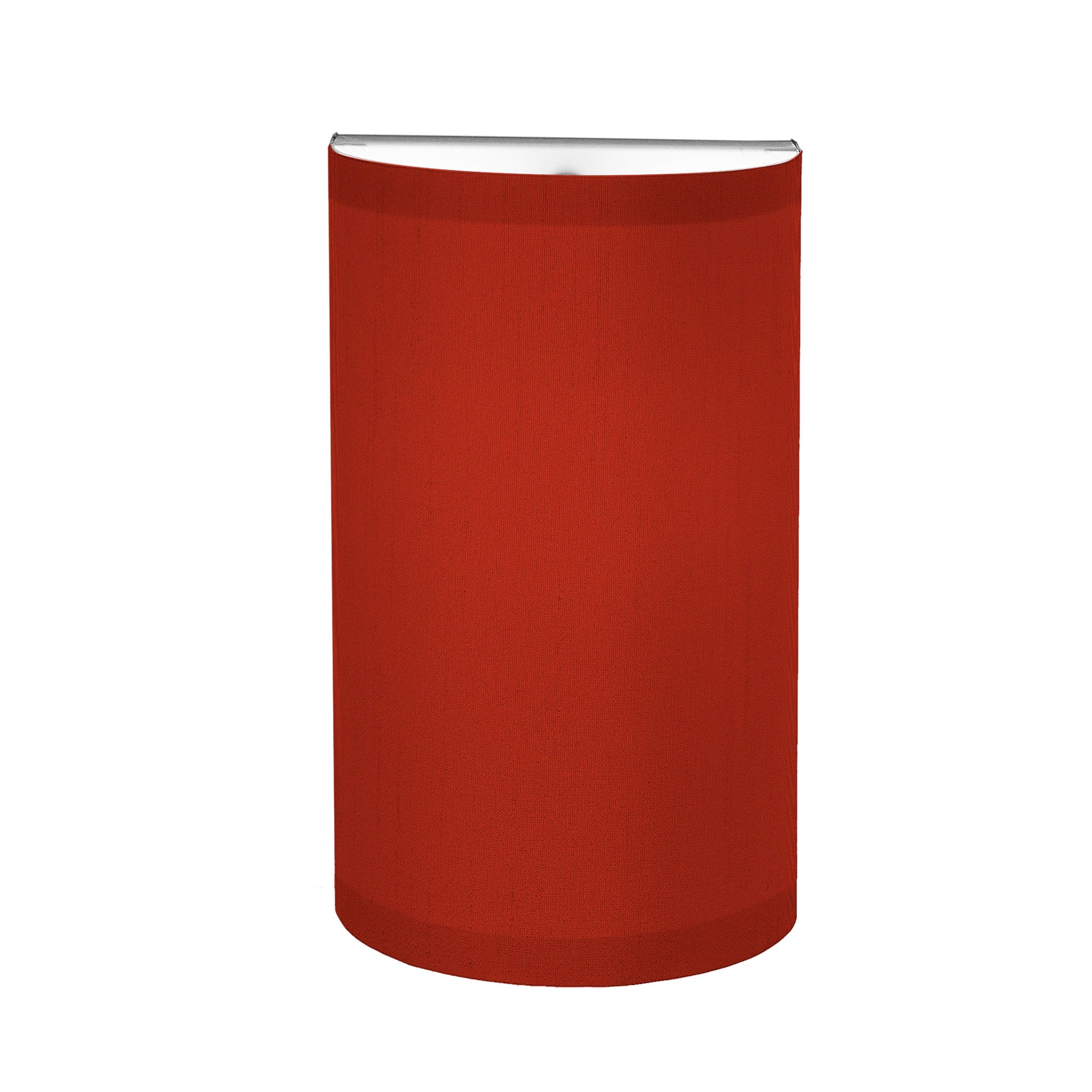 The Myra Wall Sconce from Seascape Fixtures in silk, red color.