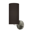 The Uma Wall Sconce from Seascape Fixtures in linen, black color.