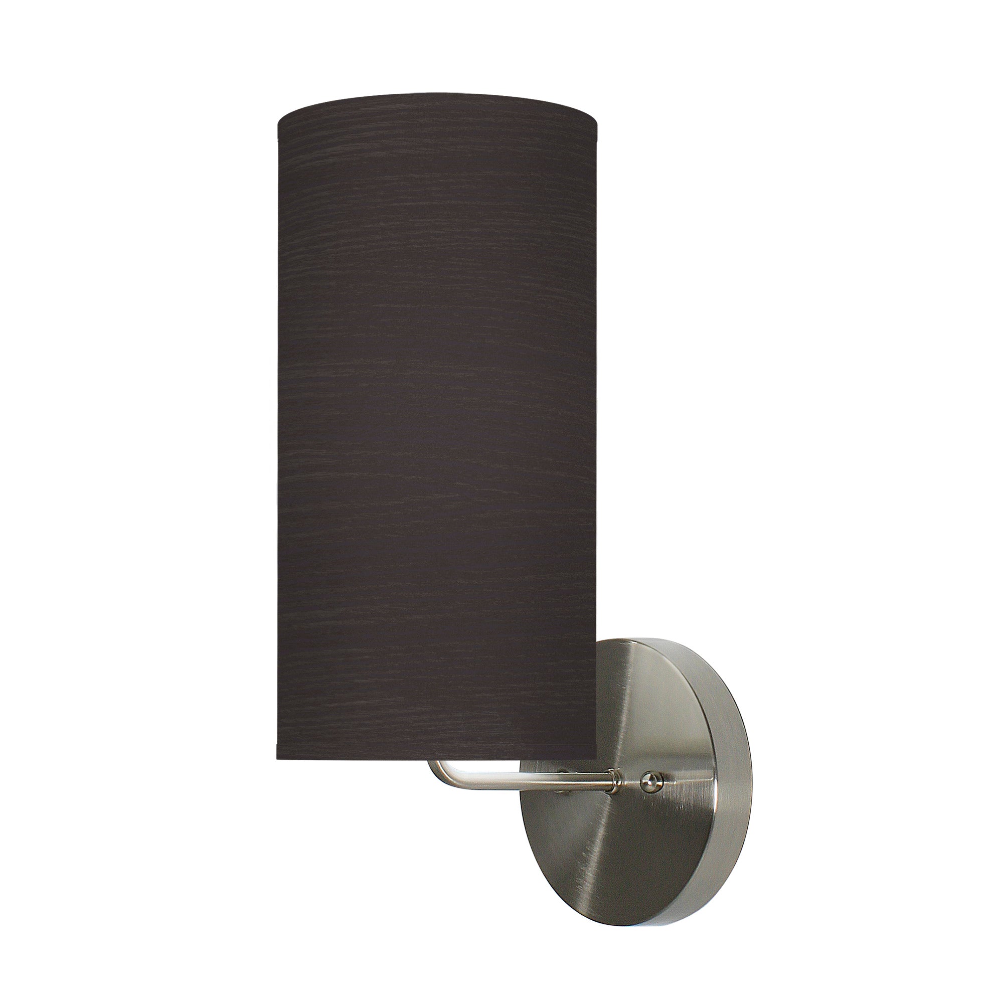 The Uma Wall Sconce from Seascape Fixtures in photo veneer, ebony color.