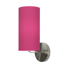 The Uma Wall Sconce from Seascape Fixtures in silk, berry color.