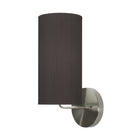The Uma Wall Sconce from Seascape Fixtures in silk, ebony color.