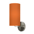 The Uma Wall Sconce from Seascape Fixtures in silk, orange color.