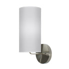 The Uma Wall Sconce from Seascape Fixtures in silk, white color.