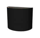 The Vita Wall Sconce from Seascape Fixtures in linen, black color.