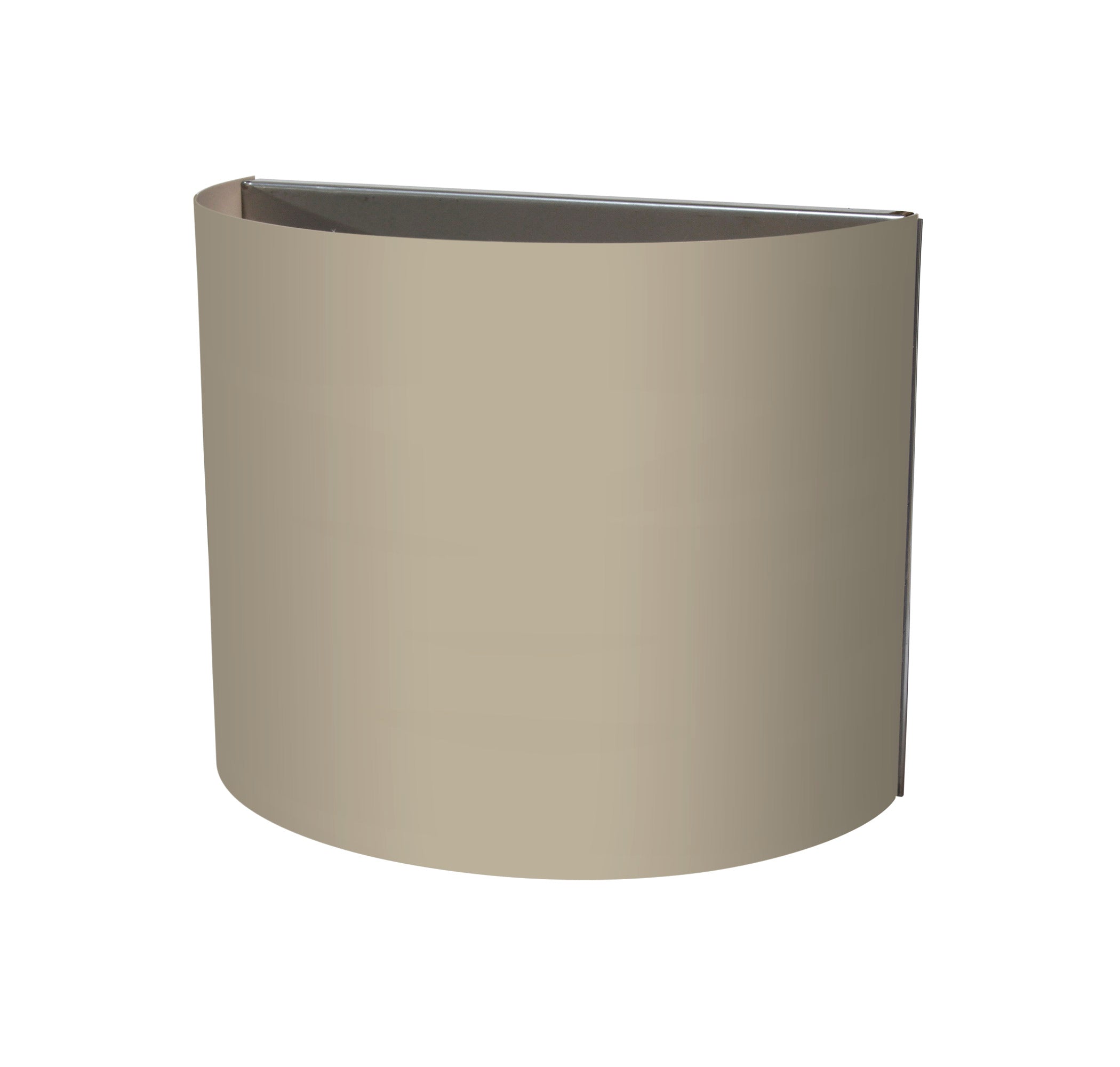 The Vita Wall Sconce from Seascape Fixtures in linen, tan color.