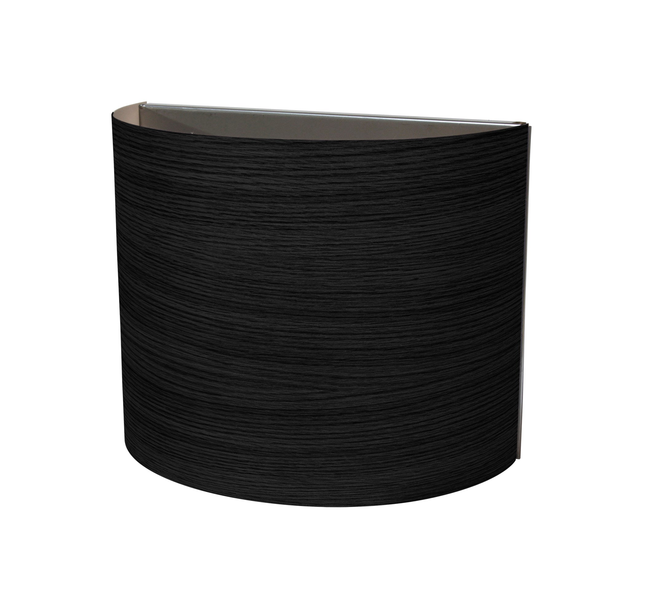 The Vita Wall Sconce from Seascape Fixtures in photo veneer, ebony color.