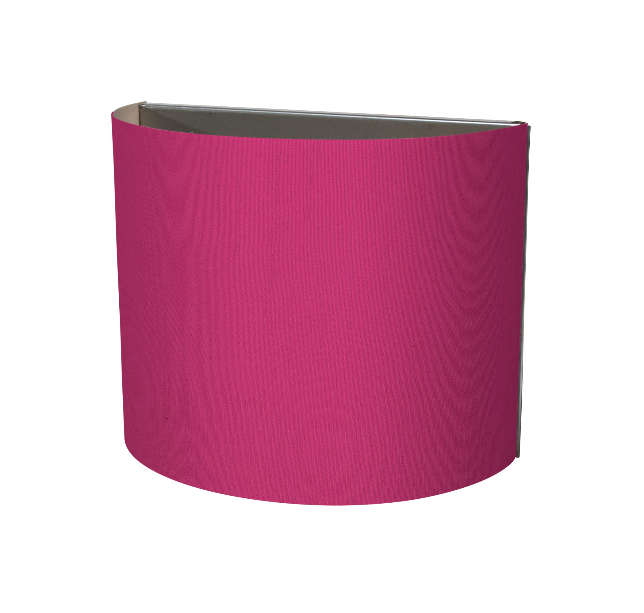 The Vita Wall Sconce from Seascape Fixtures in silk, berry color.