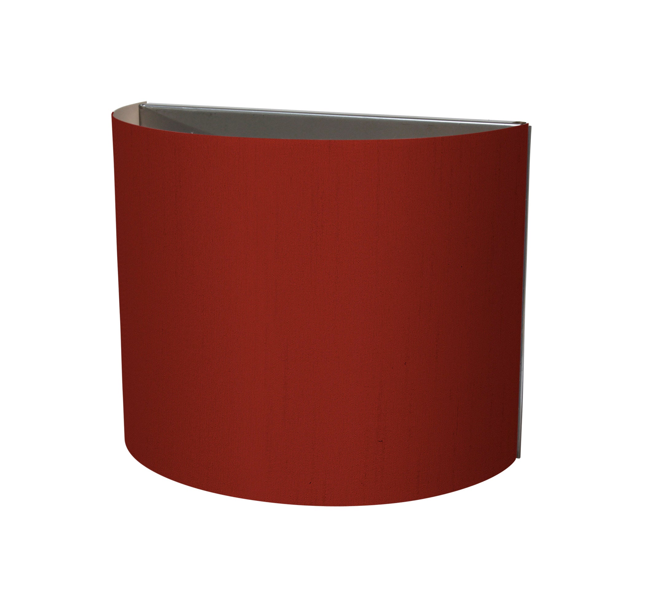 The Vita Wall Sconce from Seascape Fixtures in silk, burgundy color.