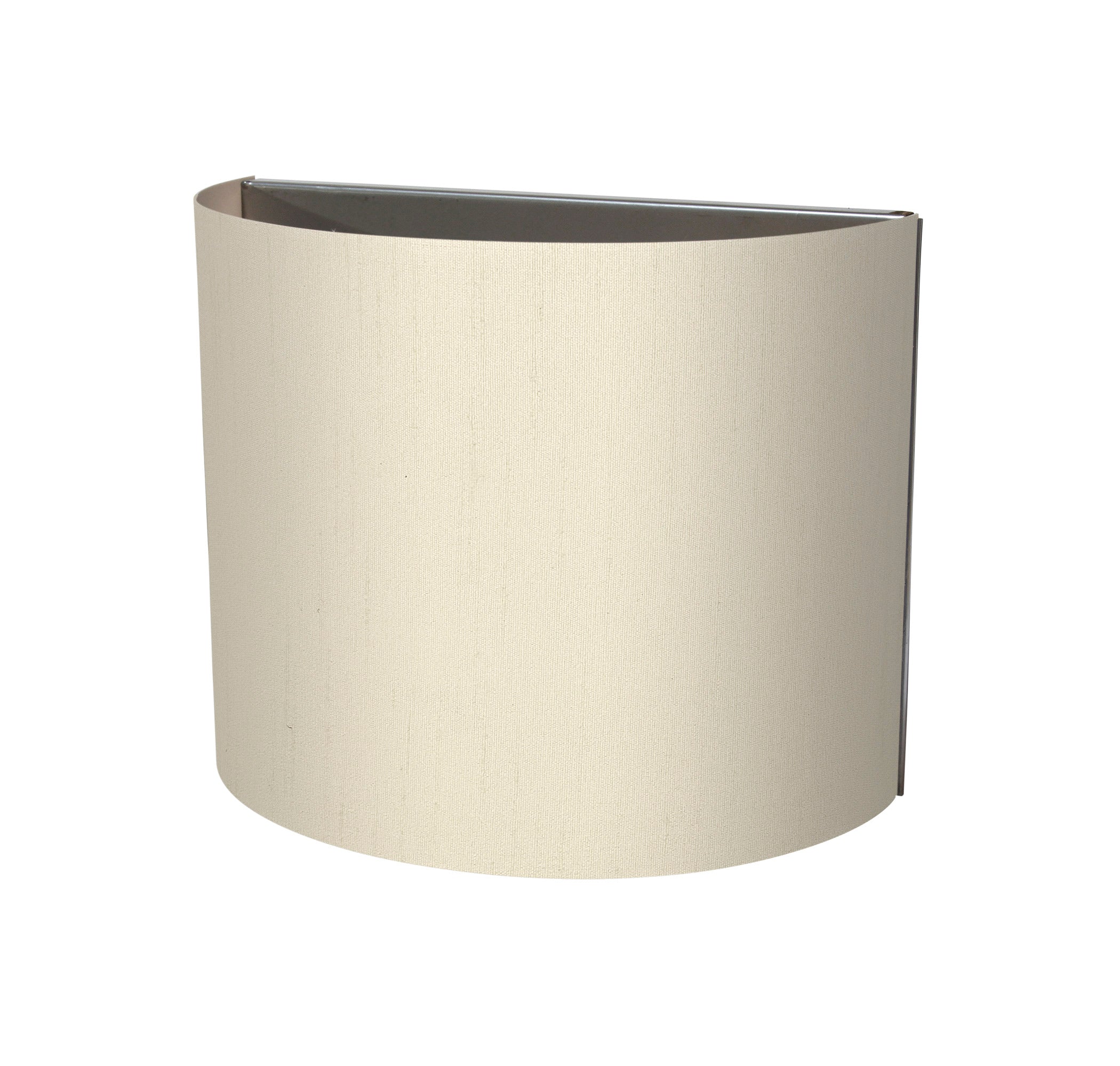 The Vita Wall Sconce from Seascape Fixtures in silk, cream color.